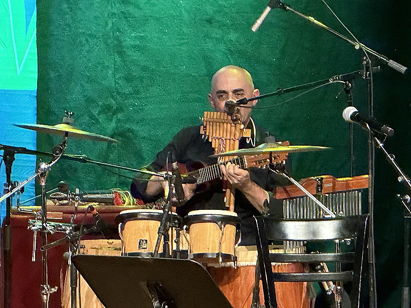 רב נגן במופע מחווה למרסדס סוסה