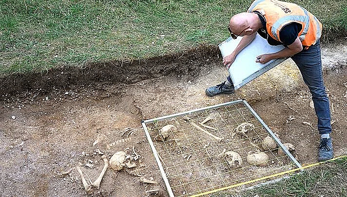 מהחפירות שהתקיימו בדנמרק