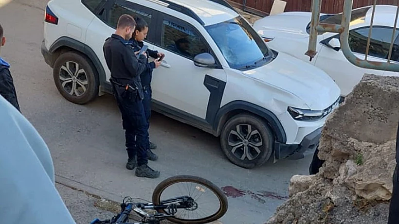 זירת התאונה במע'אר