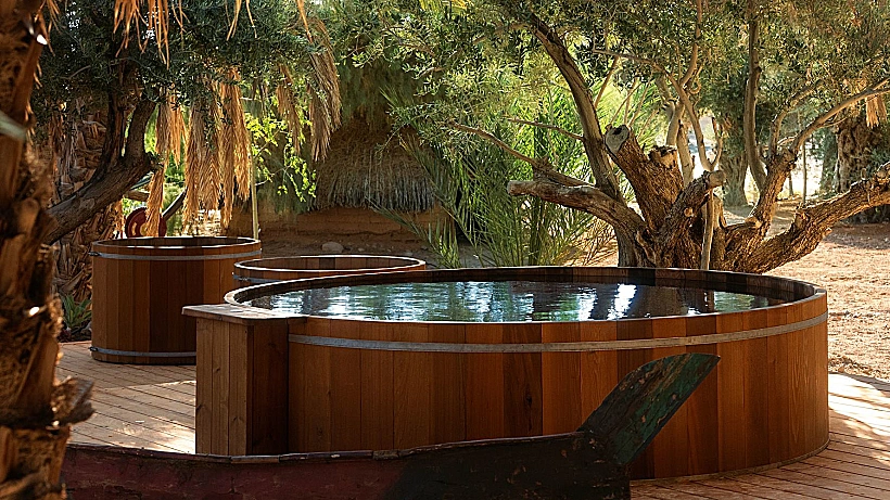 האט טאב מחומם בריזורט הוולנס "Moa Living"