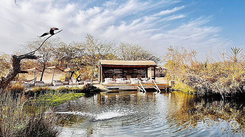 האגם האקולוגי בריזורט הוולנס "Moa Living"