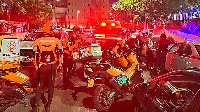 זירת הרצח בחולון