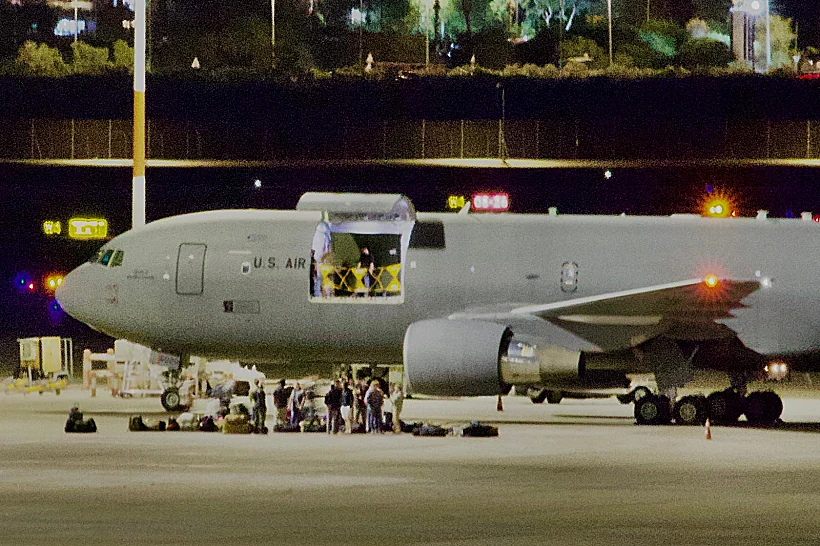 מתדלקים של חיל האוויר האמריקני קיי סיי 135 בנתב"ג