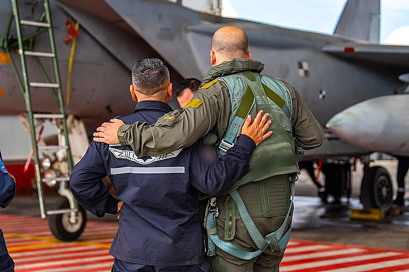 היערכות חיל האוויר לתקיפה באיראן