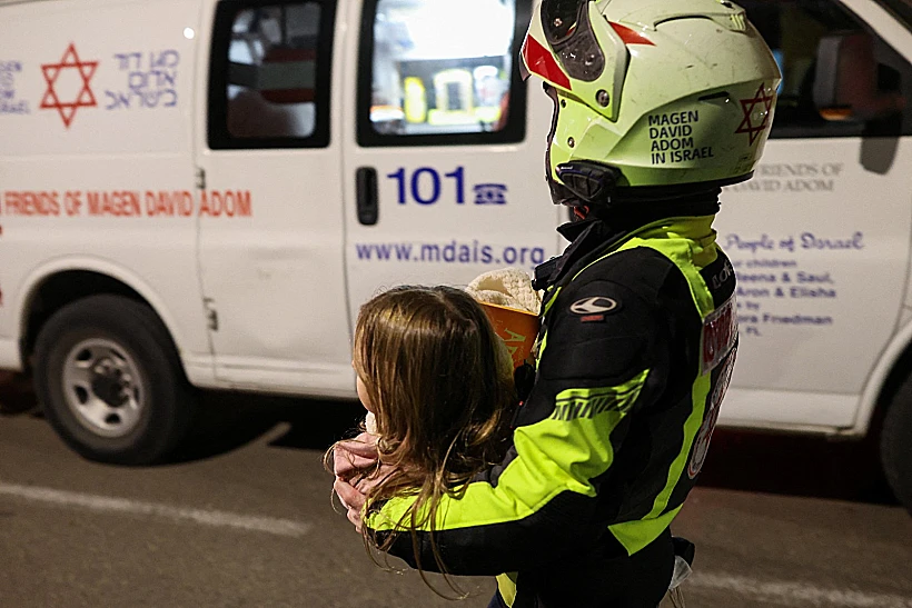 זירת הפגיעה הישירה בתל אביב