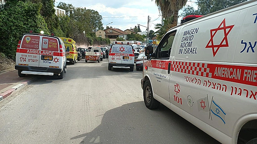 זירת הנפילה בבית שמש