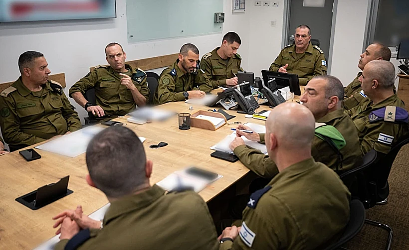הרמטכ"ל אייל זמיר בהערכת מצב