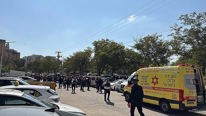 זירת הנפילה בבאר שבע