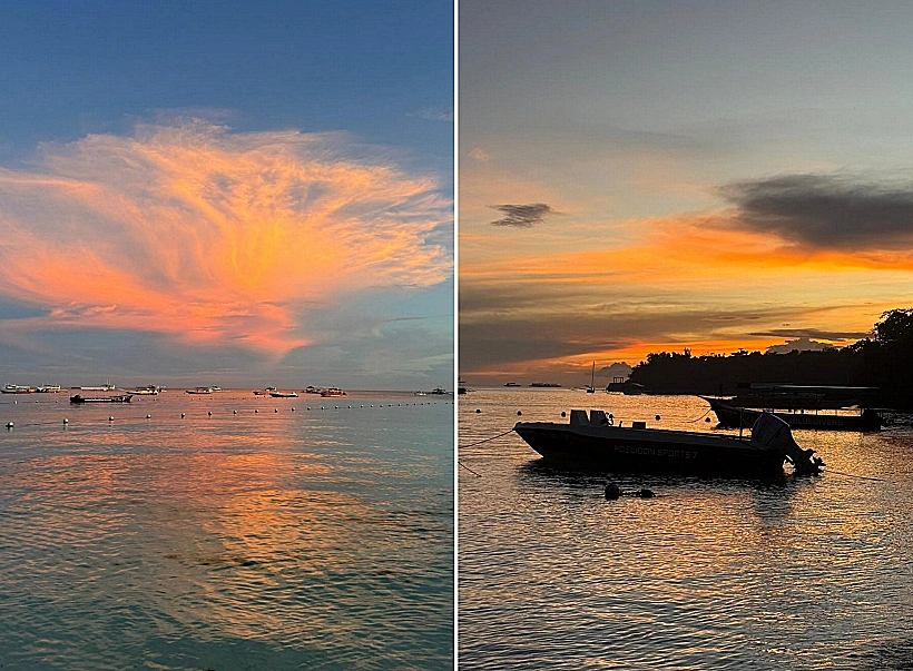 שקיעות בפיליפינים