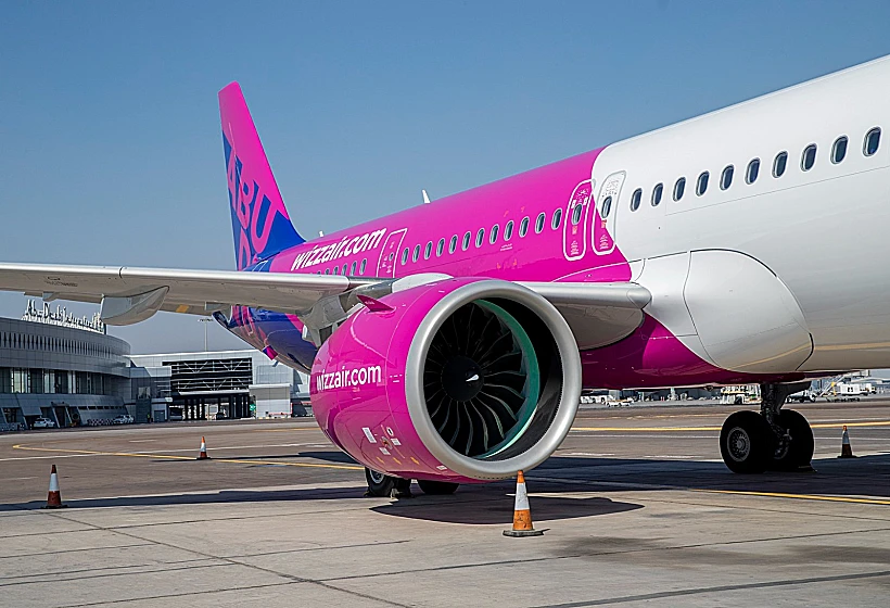 מטוס של Wizz Air וויז אייר