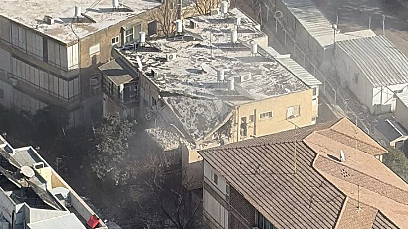 זירת הנפילה ברמת גן