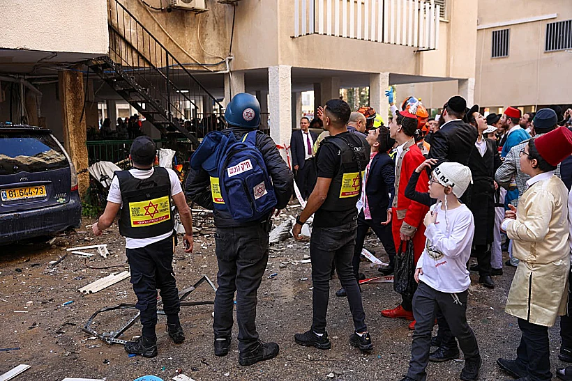 זירת נפילה בגוש דן