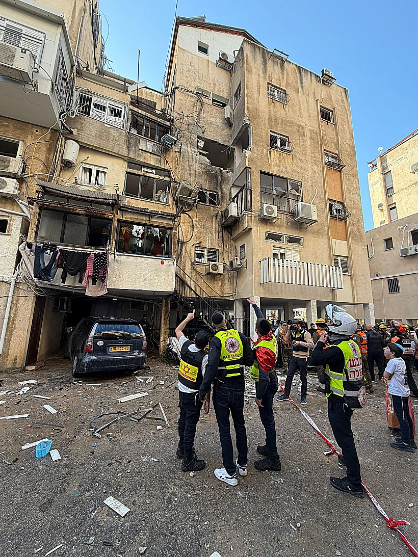 זירת נפילה בגוש דן