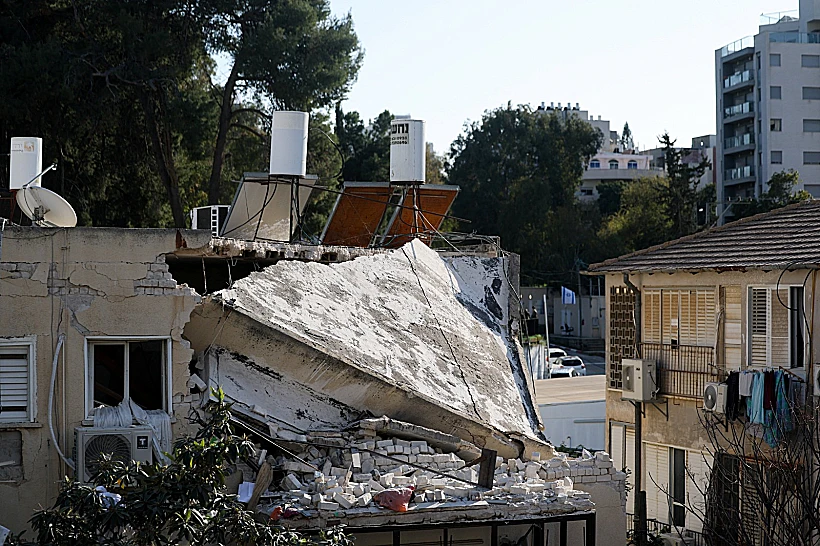 זירת נפילה ברמת גן