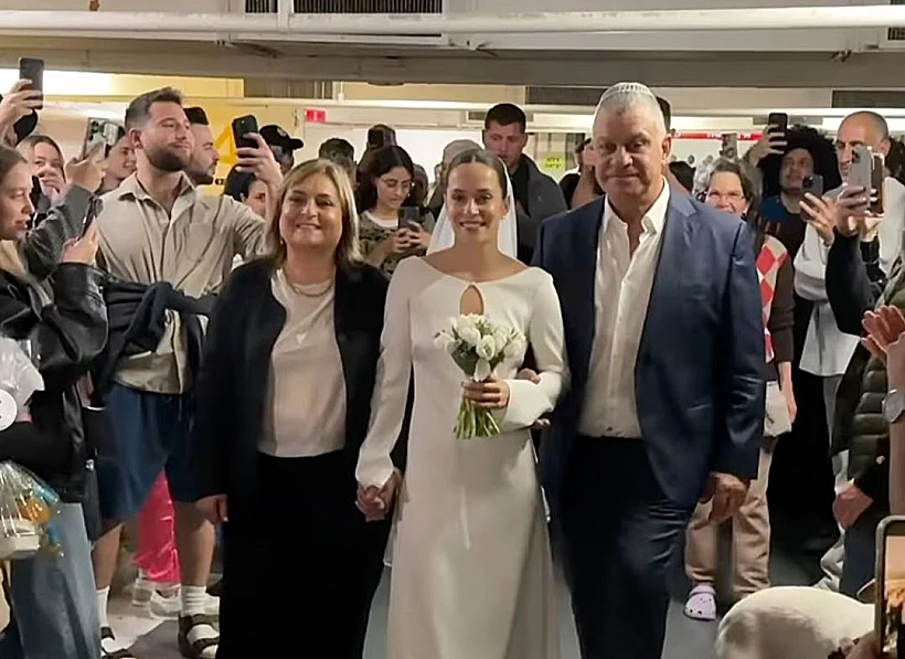 מיכאל וליאור, נישאו האחד לשנייה בחניון מינוס 4