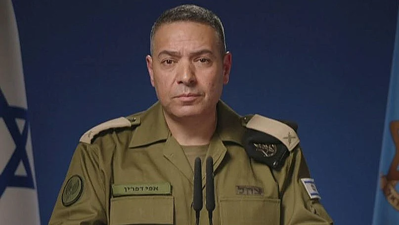 דובר צה"ל תת-אלוף אפי דפרין