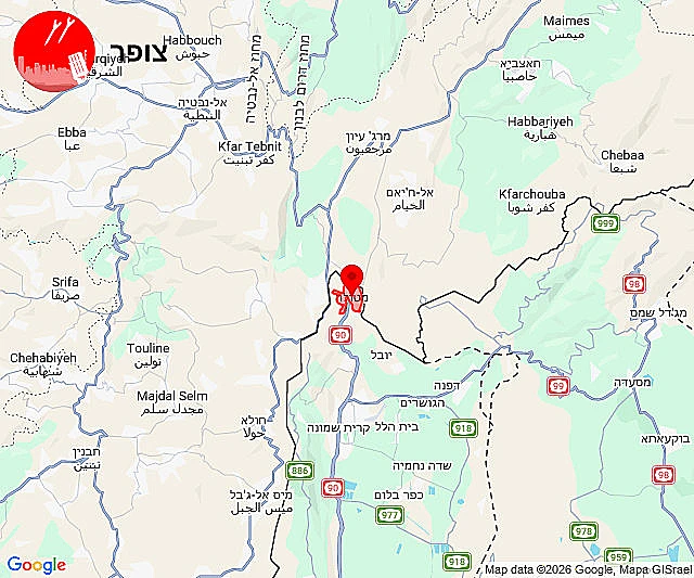 אזעקות במטולה