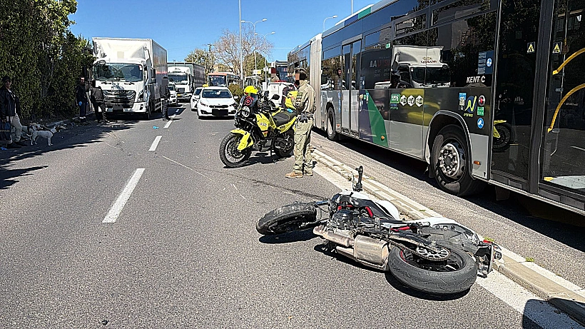 זירת התאונה בקריית מוצקין