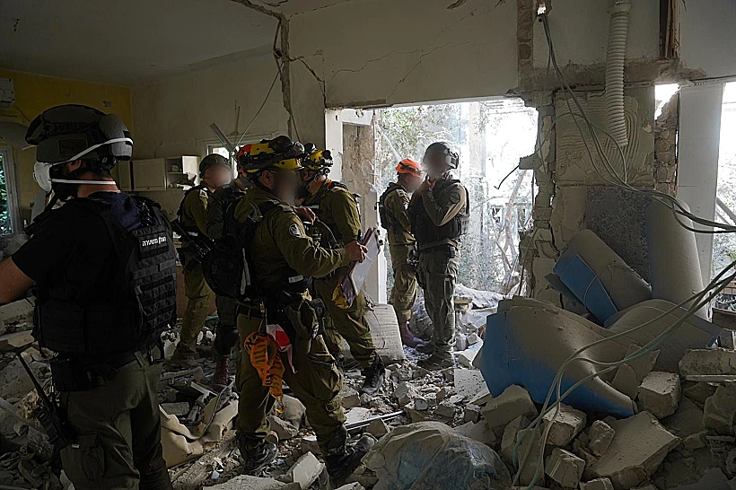 זירת נפילה במרכז הארץ