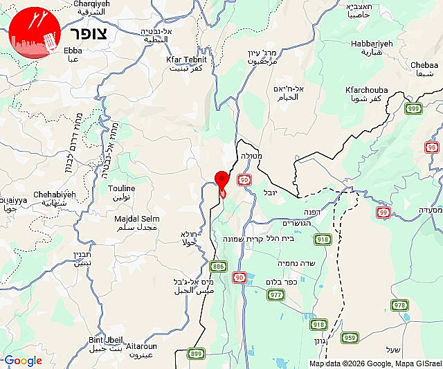 אזעקות באצבע הגליל