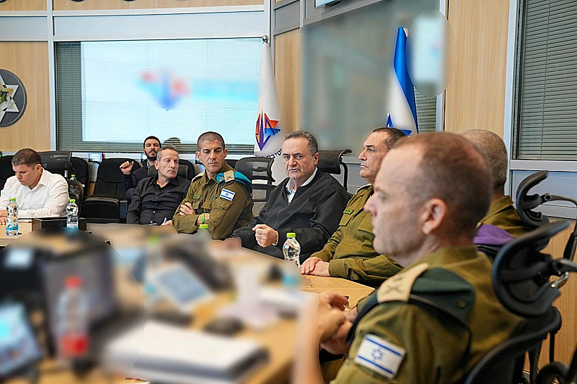 השר כ"ץ והרמטכ"ל זמיר בהערכת מצב