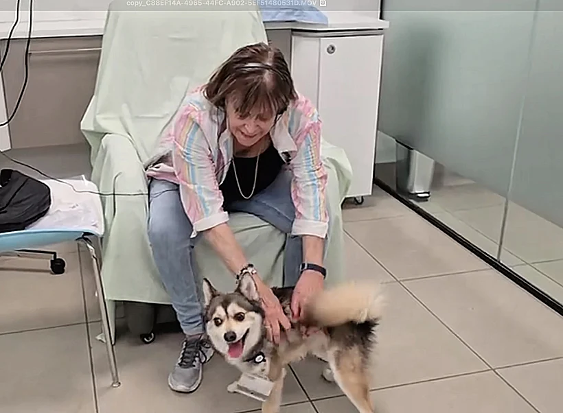 “אבל כשהוא נכנס לחדר, משהו משתנה”