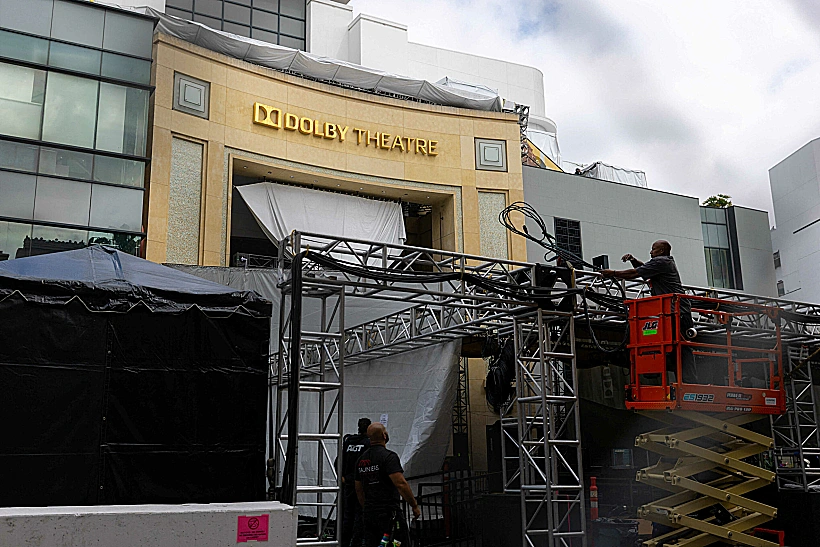 הכנות לטקס פרסי האוסקר ה-98 בתיאטרון דולבי