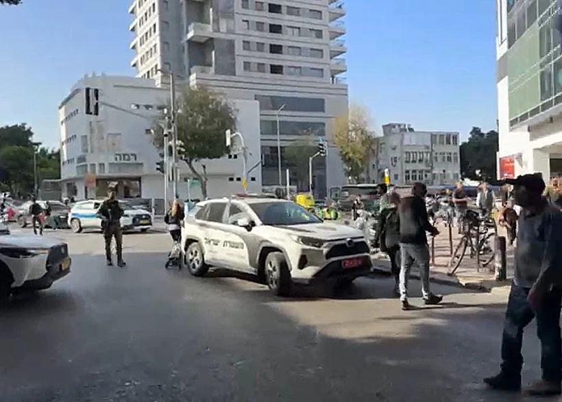 זירת הדקירה ברמת גן