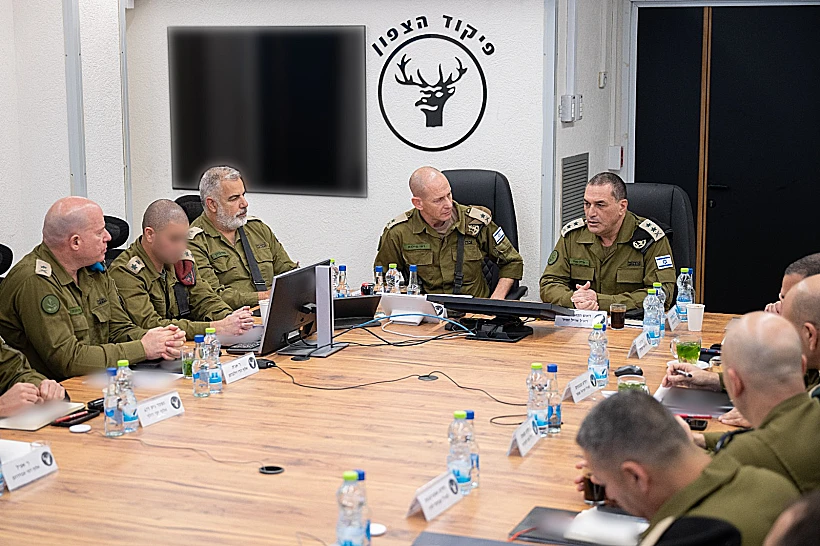 הרמטכ"ל אייל זמיר בפיקוד הצפון