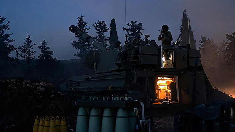 כוחות אוגדה 146 בדרום לבנון