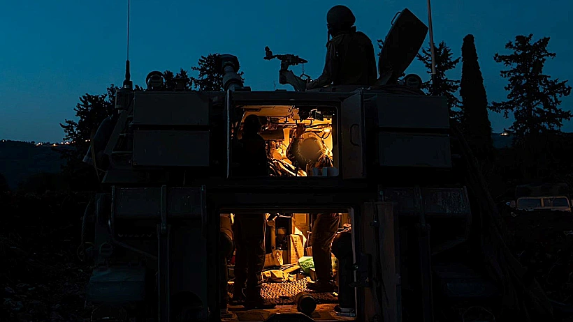 כוחות אוגדה 146 בדרום לבנון