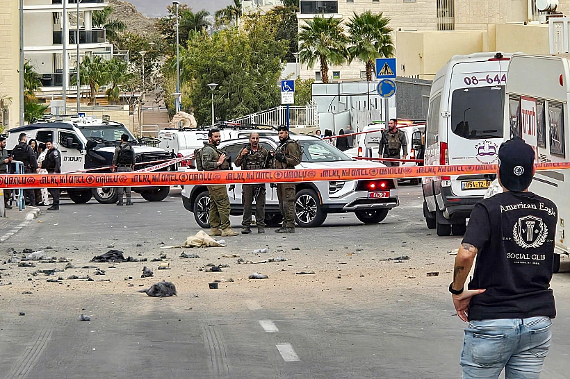 זירת נפילה באילת