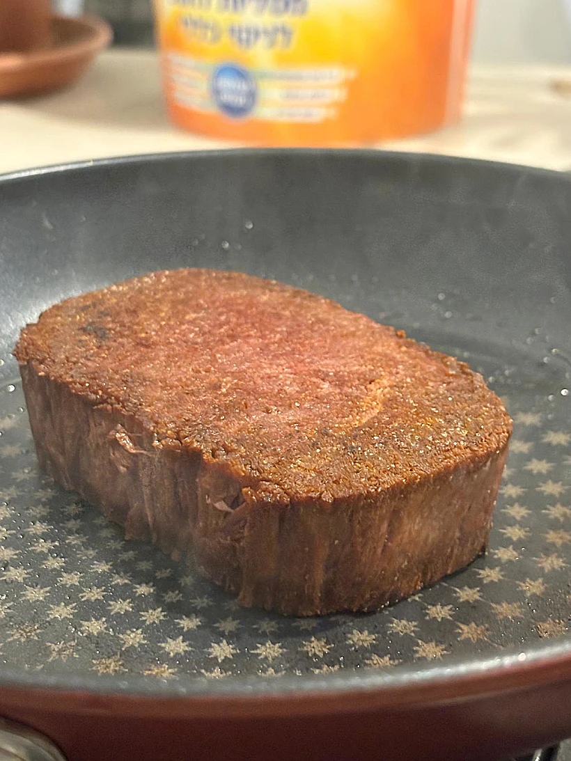 הסטייק של Chunk Foods בהכנה ביתית