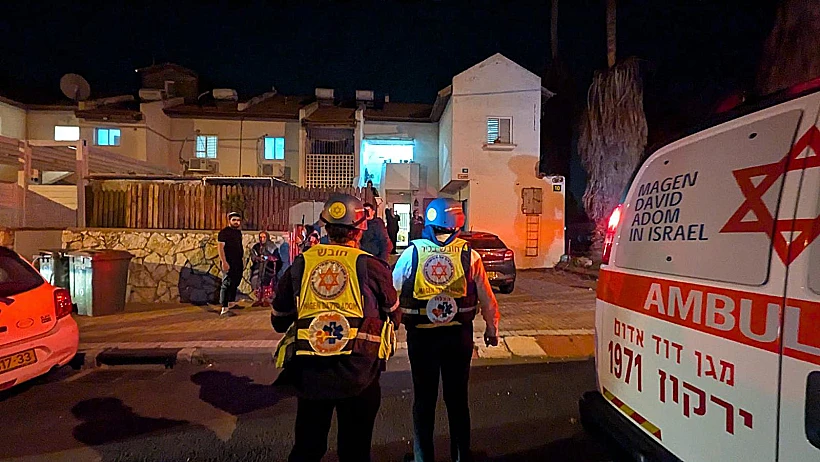 זירת נפילה במרכז הארץ