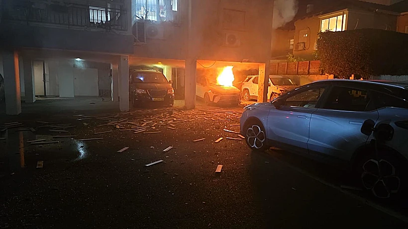 זירת נפילה במרכז הארץ