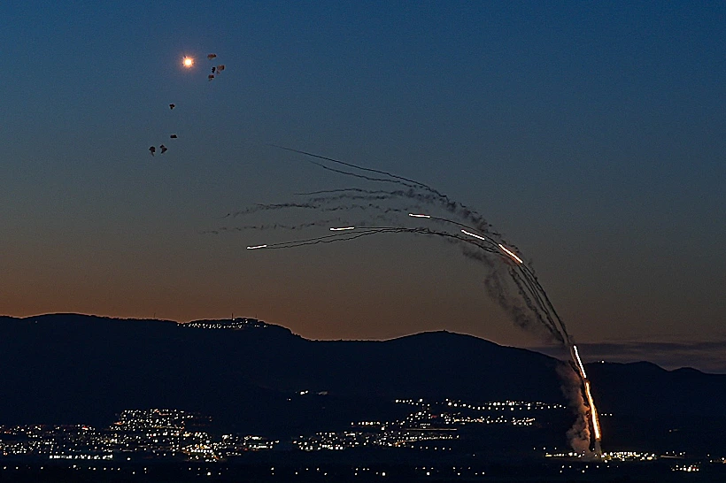 יירוט שיגורים של חיזבאללה בשמי הצפון
