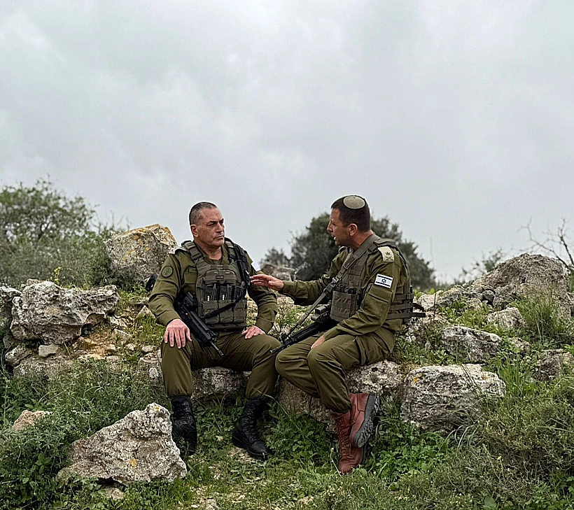 הרמטכ"ל זמיר בפיקוד המרכז