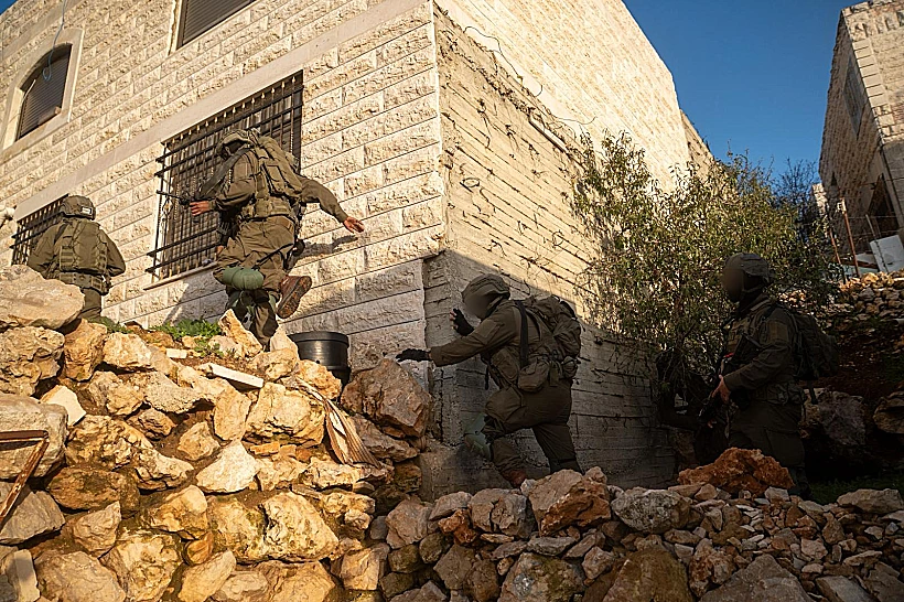 תיעוד מפעילות חטיבת הנח"ל ביהודה ושומרון