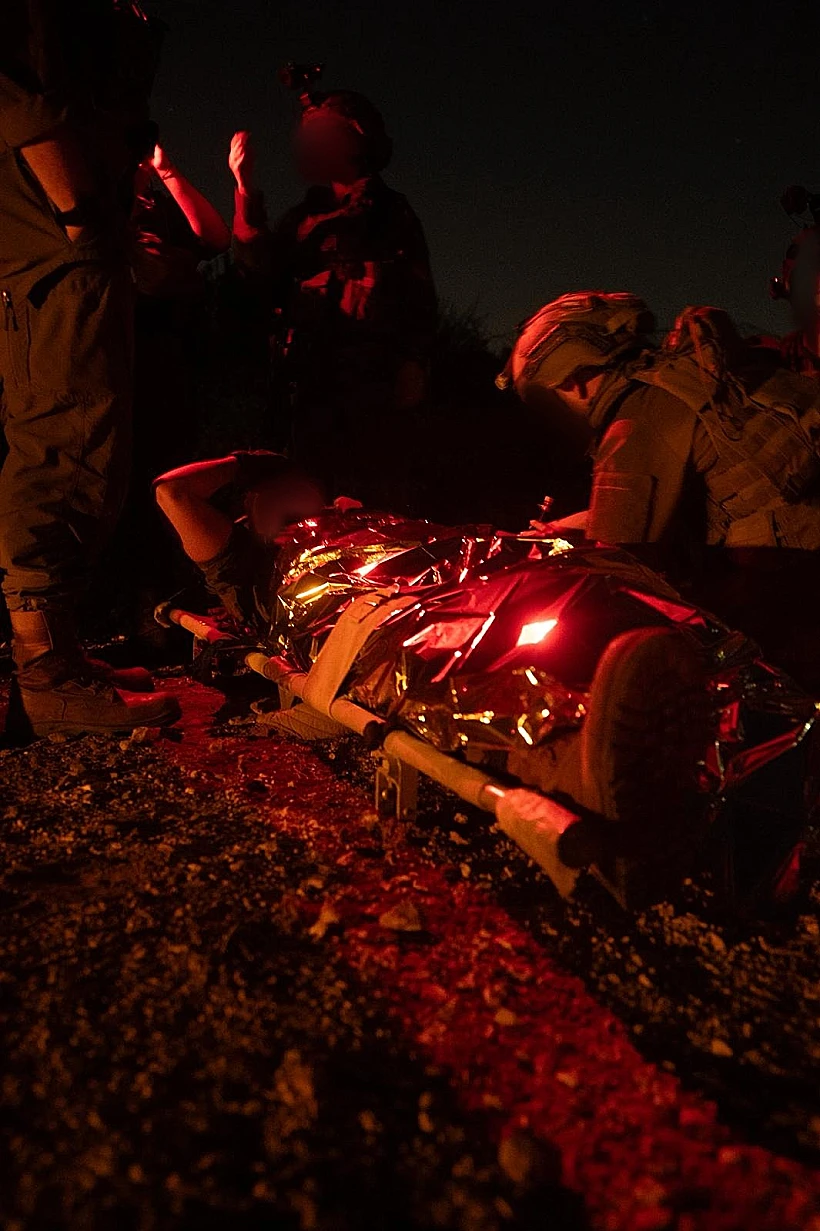 תיעוד מהתרגיל הגדודי של סיירת נח"ל