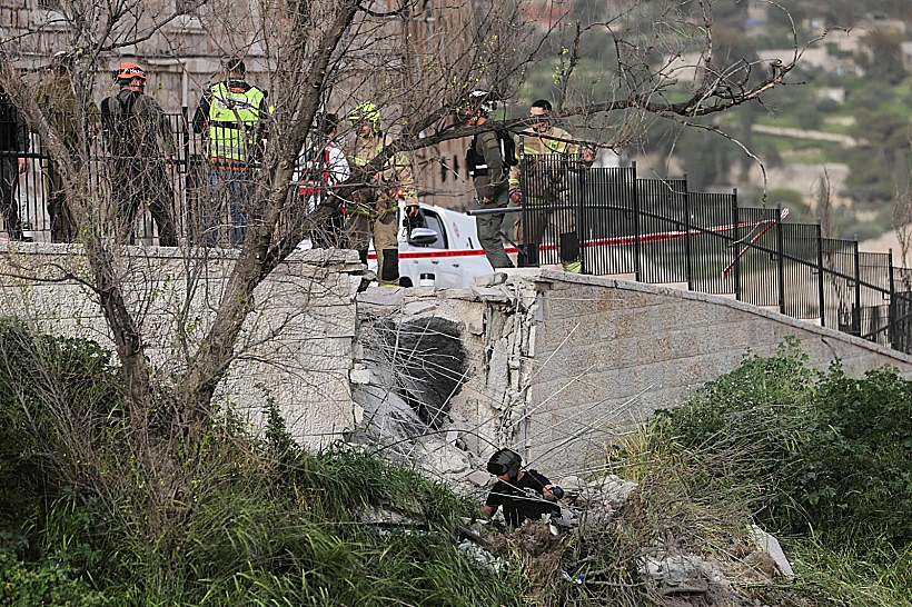 זירת הנפילה בירושלים