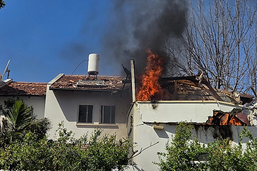 זירת הנפילה בבית ברחובות