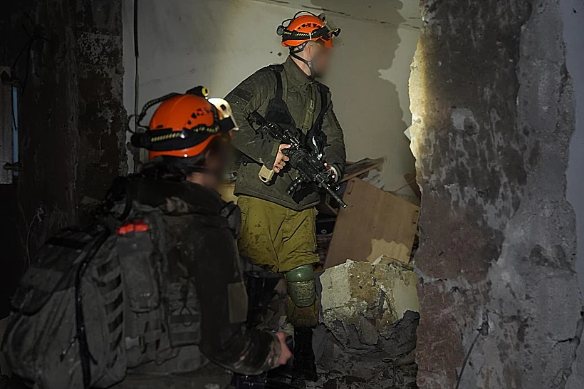 כוחות פיקוד העורף בזירה בדימונה