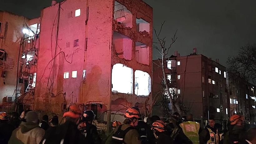 זירת הפגיעה בערד