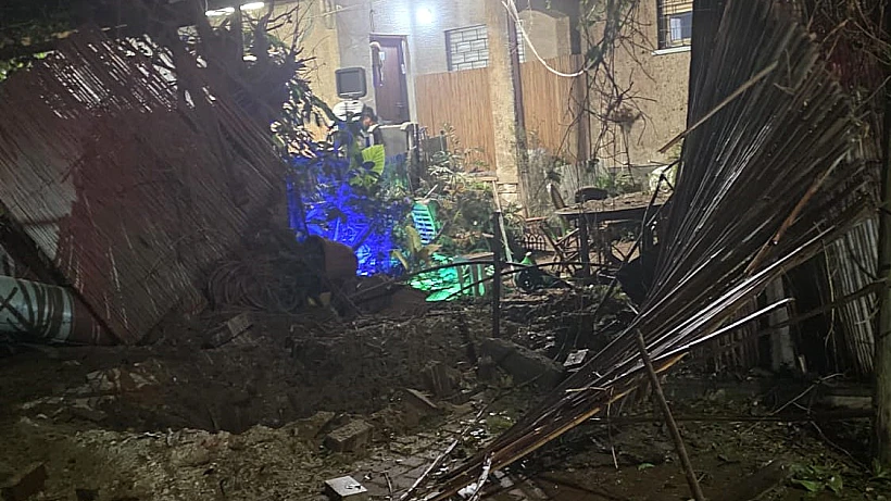 שברי יירוט באזור המרכז