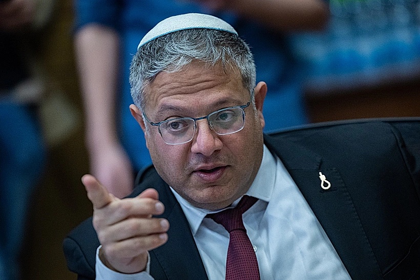 השר לביטחון לאומי איתמר בן גביר