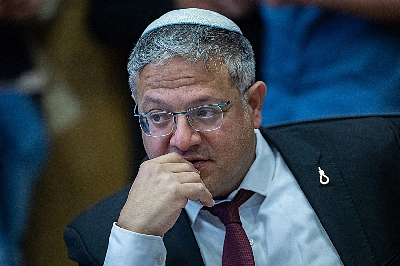 השר לביטחון לאומי איתמר בן גביר