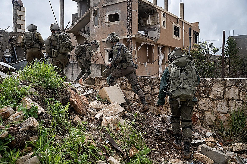 כוחות אוגדה 36 בדרום לבנון