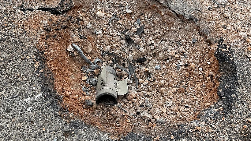 זירת נפילה בקריית שמונה