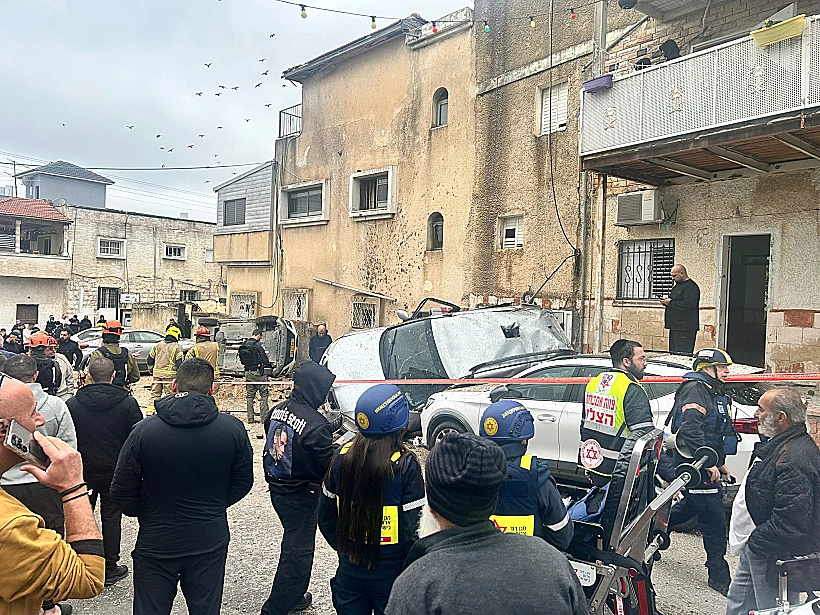 זירת הנפילה בכפר קאסם
