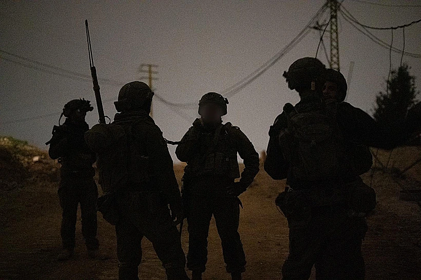 כוחות אוגדה 91 בדרום לבנון